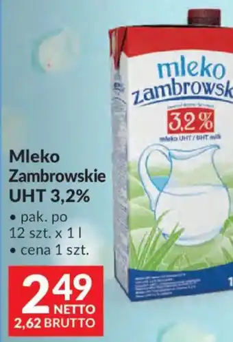 Makro Mleko Zambrowskie UHT 3,2% oferta