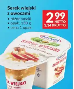 Makro Piątnica Serek wiejski z owocami oferta
