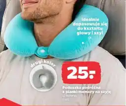 Netto Poduszka podróżna z pianki memory na szyję oferta