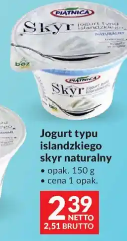Makro Piątnica Jogurt typu islandzkiego skyr naturalny oferta