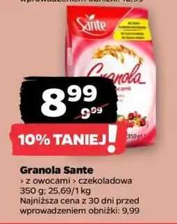 Netto Granola SANTE oferta