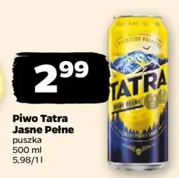 Netto Piwo Tatra Jasne Pełne oferta