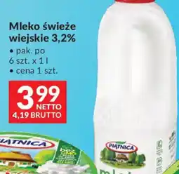Makro Piątnica Mleko świeże wiejskie 3,2% oferta