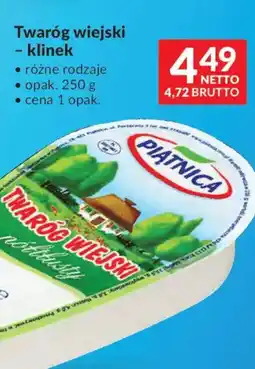 Makro Piątnica Twaróg wiejski - klinek oferta