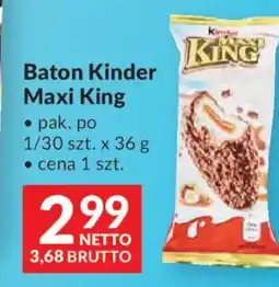 Makro Kinder Baton Maxi King oferta