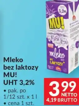 Makro Mu! Mleko bez laktozy UHT 3,2% oferta