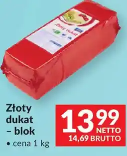 Makro Złoty dukat - blok oferta