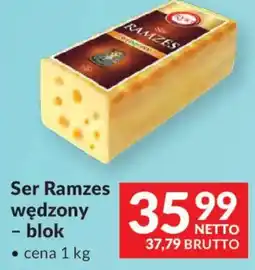 Makro Ryki Ser Ramzes wędzony - blok oferta