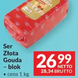 Makro Ser Złota Gouda - blok oferta