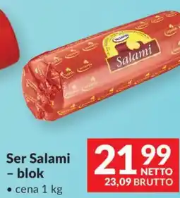 Makro Mlekpol Ser Salami - blok oferta