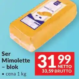 Makro Ser Mimolette - blok oferta