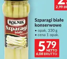 Makro Rolnik Szparagi białe konserwowe oferta