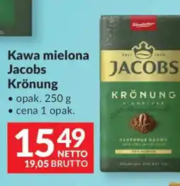 Makro Jacobs Krönung Kawa mielona oferta