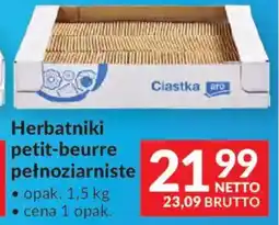 Makro Aro Herbatniki petit-beurre pełnoziarniste oferta
