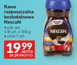 Makro Nescafe Kawa rozpuszczalna bezkofeinowa oferta