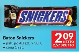 Makro Snickers Baton oferta