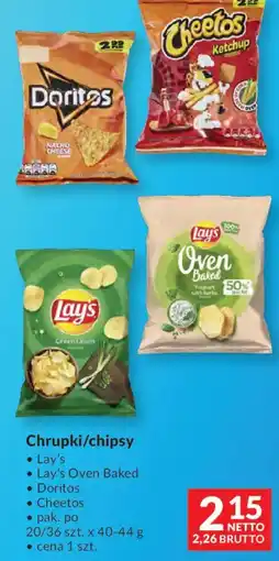 Makro Lays Doritos Cheetos Chrupki/chipsy oferta
