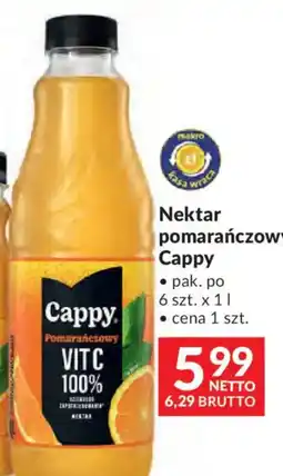 Makro Cappy Nektar pomarańczowy oferta