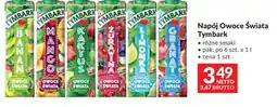 Makro Tymbark Napój Owoce Świata oferta