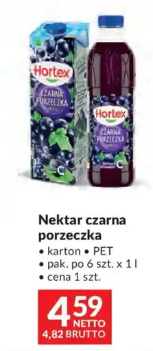 Makro Hortex Nektar czarna porzeczka oferta