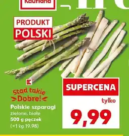Kaufland Szparagi polskie zielone oferta
