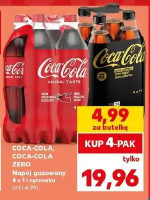 Kaufland Napój gazowany Coca-Cola 4-pak oferta