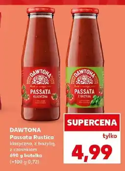 Kaufland Passata Rustica Dawtona z bazylią oferta