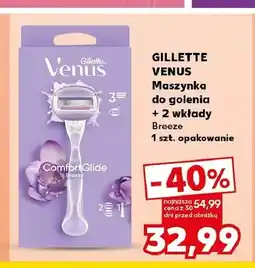 Kaufland Maszynka do golenia Gillette Venus Breeze oferta