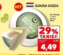 Kaufland Ser Gouda z mleka koziego Henri Willig oferta