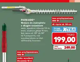 Kaufland Nożyce do żywopłotu z długim trzonkiem Parkside oferta