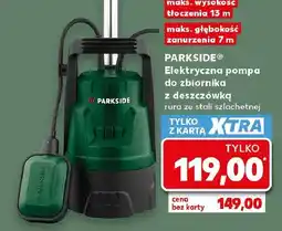 Kaufland Elektryczna pompa do zbiornika z deszczówką Parkside oferta