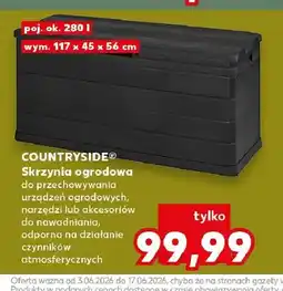 Kaufland Skrzynia ogrodowa Countryside oferta