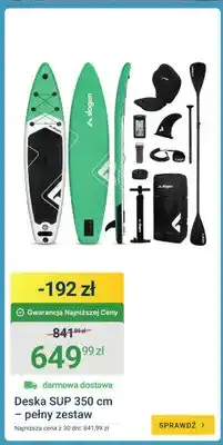 ERLI Deska SUP Slogen 350 cm – pełny zestaw oferta