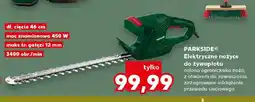 Kaufland Elektryczne nożyce do żywopłotu Parkside oferta
