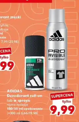 Kaufland Dezodorant w sprayu Adidas oferta