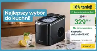 Kostkarka do lodu Mozano