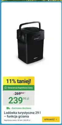 ERLI Lodówka turystyczna Berosen Icemax 29 l z funkcją grzania oferta