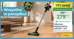 ERLI Odkurzacz bezprzewodowy Vertico LED ECO 6w1 oferta