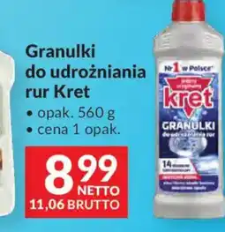 Makro Kret Granulki do udrożniania rur oferta