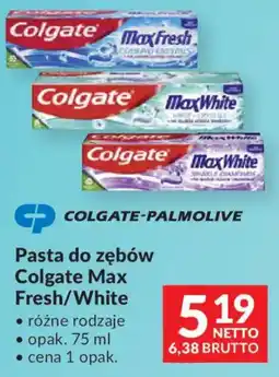 Makro Colgate Pasta do zębów Max Fresh/White oferta