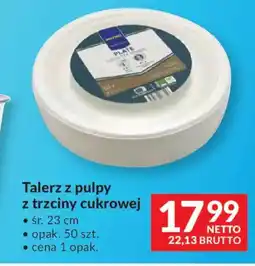 Makro Metro Professional Talerz z pulpy z trzciny cukrowej oferta