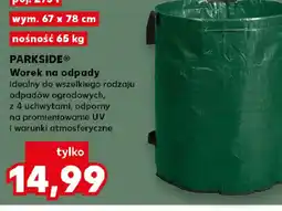 Kaufland Parkside Worek na odpady oferta