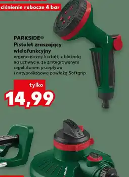 Kaufland Parkside Pistolet zraszający wielofunkcyjny oferta