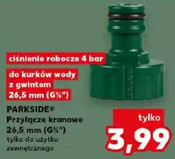 Kaufland Parkside Przyłącze kranowe oferta