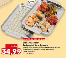 Kaufland Grillmeister Zestaw płyt do grillowania oferta