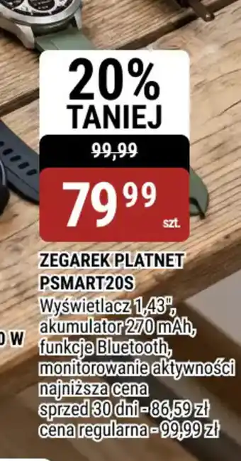 Platinet Zegarek PSMART20S