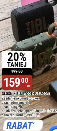 bi1 Jbl Głośnik Bluetooth go 4 oferta