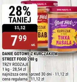 bi1 Pamapol Danie gotowe z kurczakiem Street Food oferta