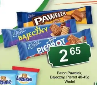 Baton Pawełek, Bajeczny, Pierrot Wedel