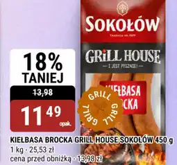 bi1 Sokołów Kiełbasa brocka Grill House oferta